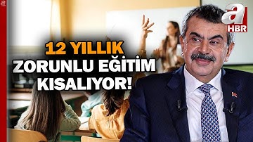 12 Yıllık Zorunlu Eğitim Kısalıyor... Bakan Yusuf Tekin