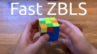 Super Fast ZBLS Algorithm! (Less Moves Than RU)