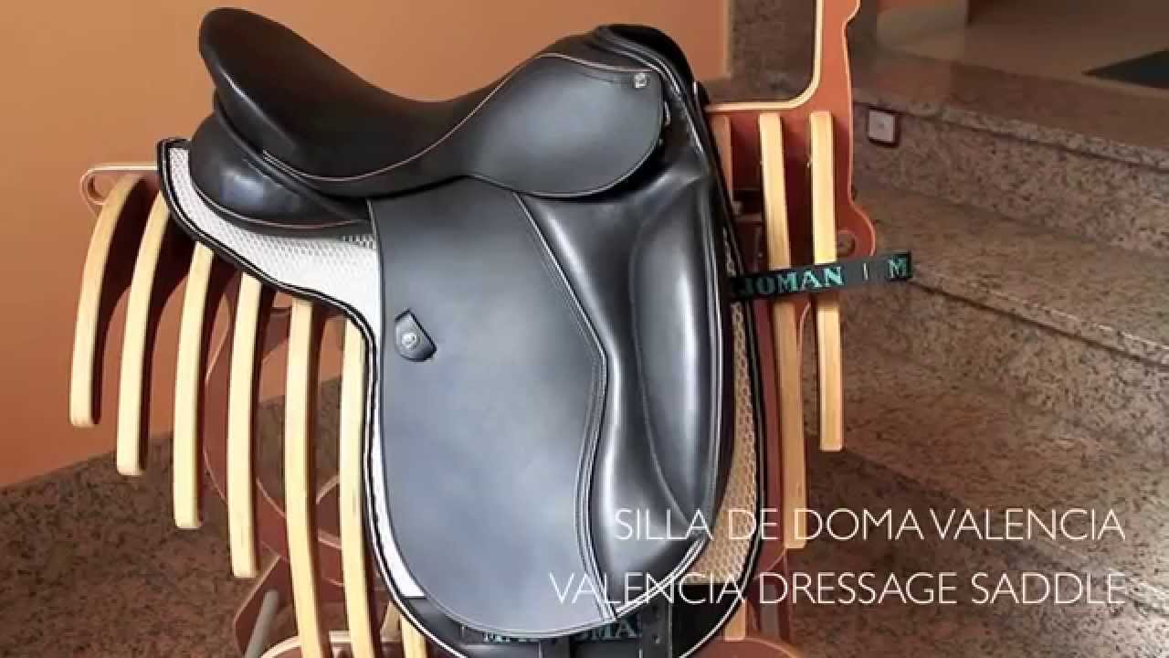 radio presente alquiler Silla de doma clásica Valencia | Valencia dressage saddle - YouTube