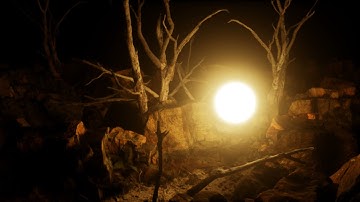 Unreal Engine 5 - Lumen Emissive Material test with GTX 1650