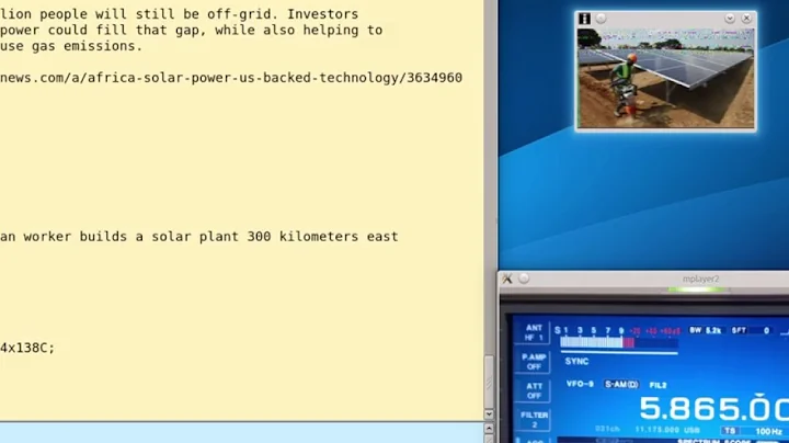 VOA Voice of America Shortwave radiogram Dec 17 2016 5865Khz MFSK32 and Olivia 64-2000