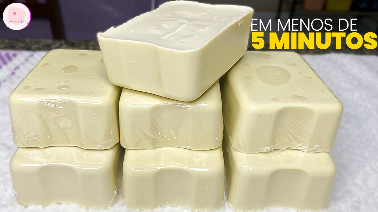 COMO FAZER SABÃO EM BARRA CASEIRO COM 1 L DE ÓLEO USADO