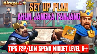 Set up plan akun jangka panjang || cara mudah F2P mendapatkan widget level 6+(KINGSHOT) #gaming  screenshot 3