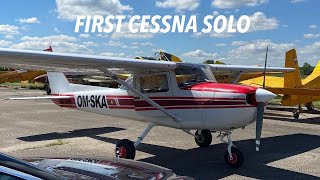 Cessna 150 - Solo Flight, LAPL training