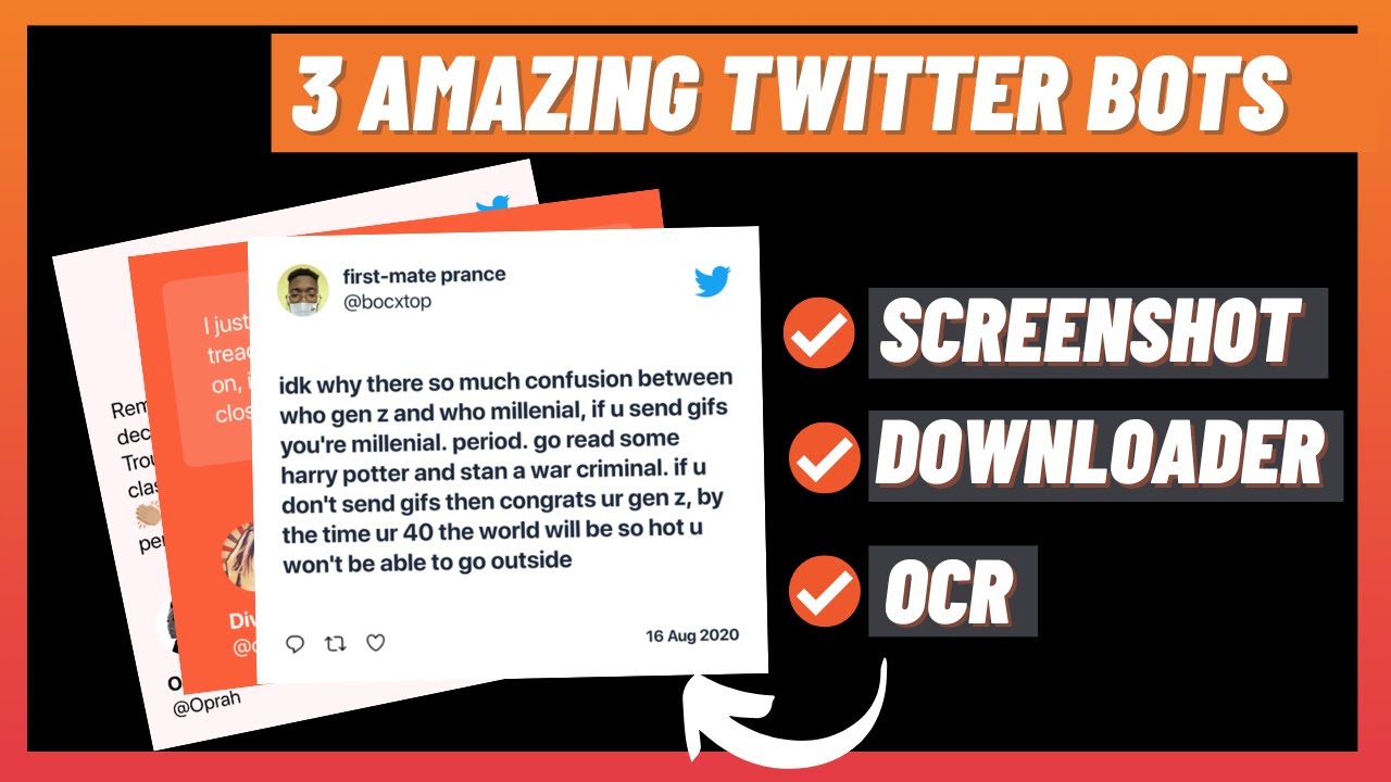 Useful Twitter Bots to Follow  Screenshots, Reader, Quotes & more