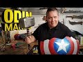 Odin Makes: Captain America's Broken Shield from Avengers: Endgame