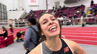 Abbey Cooper Back Racing With 8:48.80 3000m PB At BU Valentine Invite One Year After Giving Birth