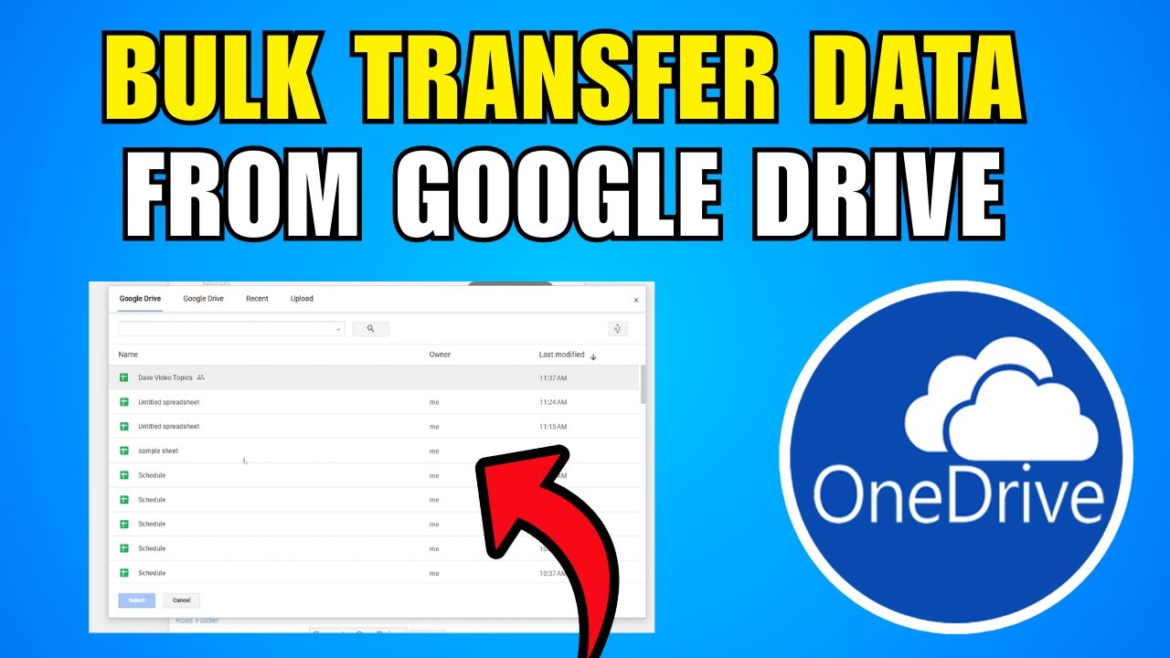 How To Bulk Transfer Data From Google Drive To Onedrive 2026 (Step By Step Guide)
