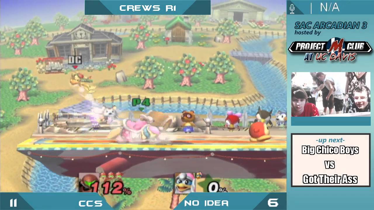 "Sac Arcadian 3" - CSS (Samus) v. No Idea (CF/DDD/Zelda) - Winners R1