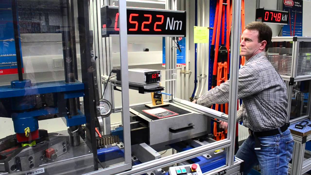 Padlock CEN / Insurance Testing