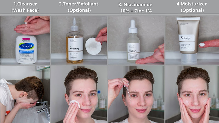 The ordinary niacinamide 10 + zinc 1 how to use