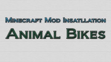 Minecraft 1.3.1 - How to install Animal Bikes Mod (OUTDATED)