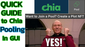 Quick Guide to Chia Pool setup in Windows 10 GUI version 1.2.0