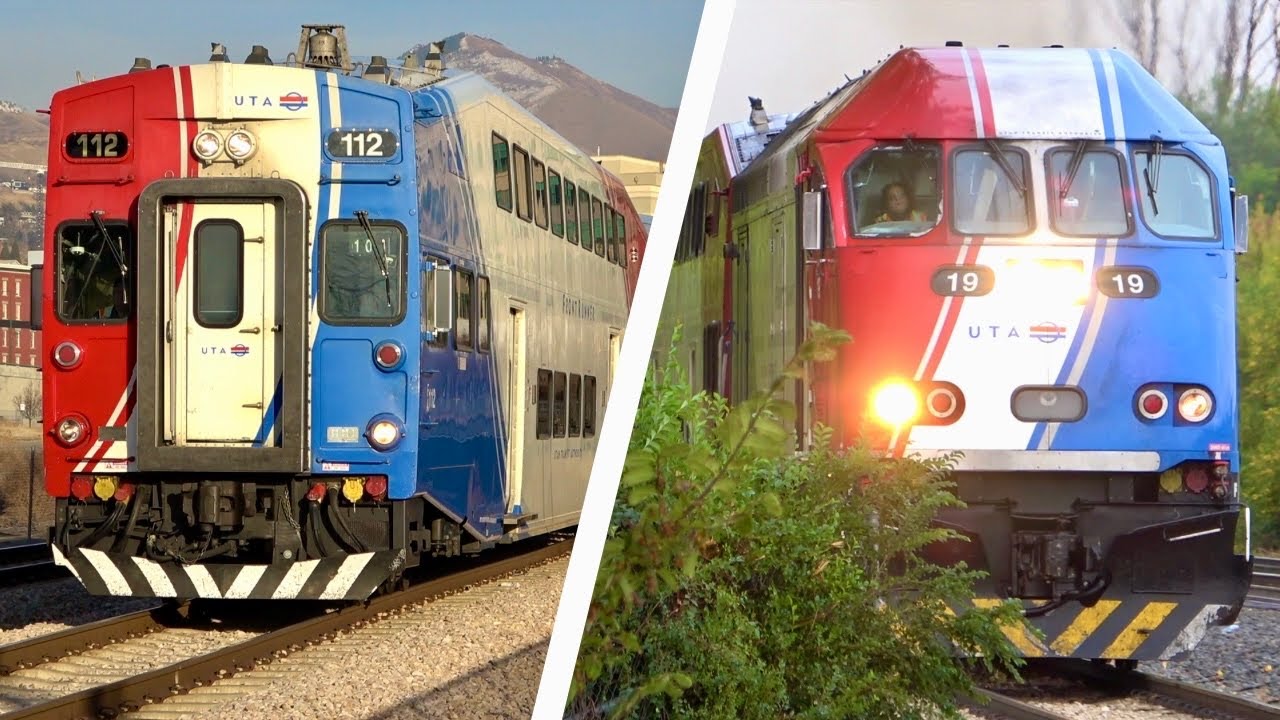 FrontRunner & Union Pacific Horn Compilation | Suspended Quiet Zone Special