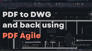 How to Convert PDF to DWG and Convert it Back using PDF Agile screenshot 4