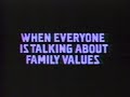 1992 Volvo Commercial about Family Values