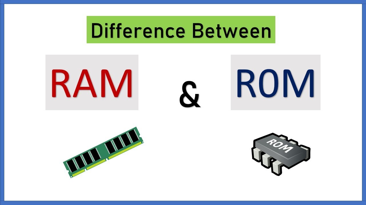 RAM and ROM Difference, What is RAM & ROM?