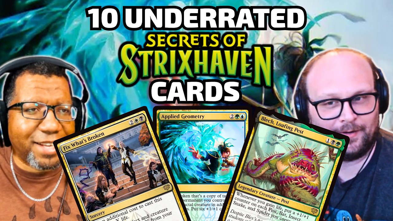 Top 10 Underrated Secrets of Strixhaven Cards w/ Dev from  @SBMTG | MTG Sleeper Picks