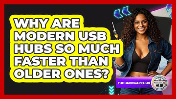 Why Are Modern USB Hubs So Much Faster Than Older Ones? - The Hardware Hub