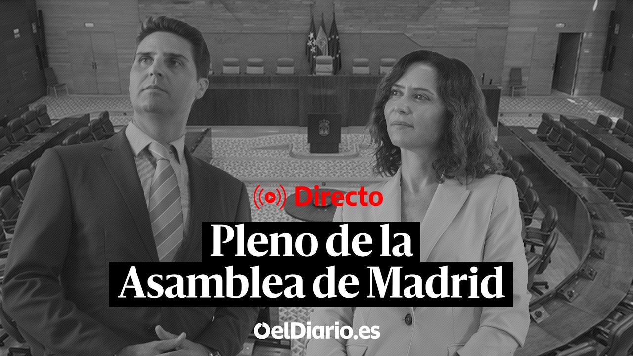 🔴 DIRECTO | Ayuso informa en la Asamblea de Madrid sobre el cese al consejero de Educación