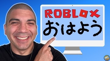 How to Get Japanese Display Name on Roblox (in 33 seconds)