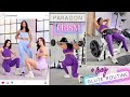 Favorite leg day leggings paragon prism try on haul review  my  favorite glute exercises