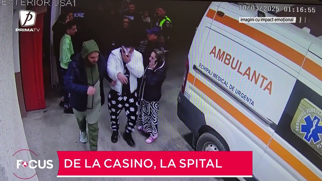 Nebunie în Botoşani. Atac cu maceta într-un cazinou, în miez de noapte