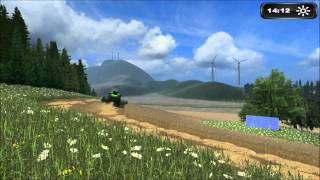 first, cow, tractor, farmer, Süddeutschland, Map, Landwirtschafts, Simulator, 2011, preview, modding, society