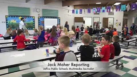 Devinny First Grader Gets Lunchtime Surprise
