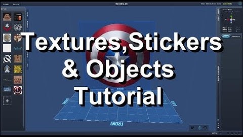 Planet Explorers Tutorial - Textures,Stickers & Objects