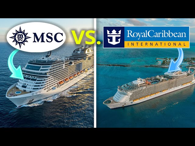MSC vs Royal Caribbean cruise - What are the differences? class=