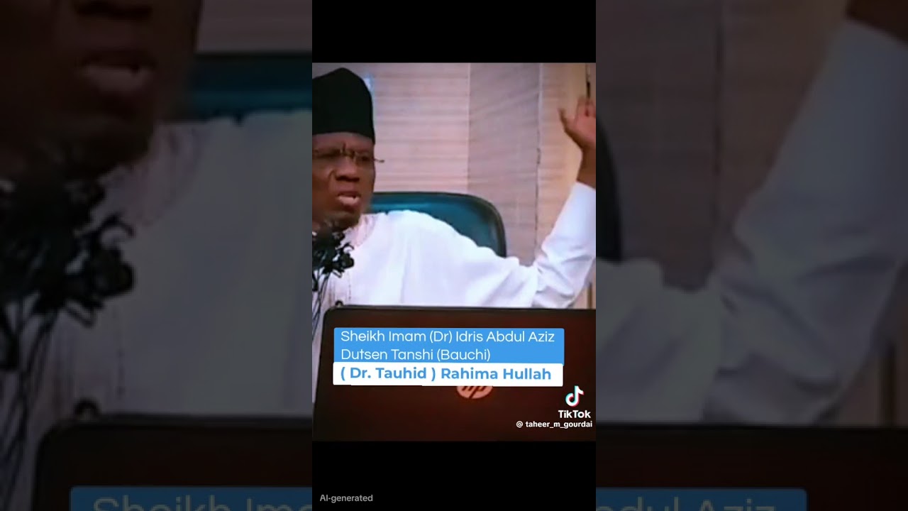 Tarihin haramcin hoto by Dr idriss Rahimahullah