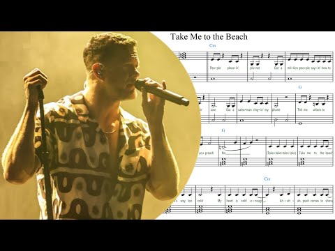 Take Me to the Beach (Accurate easy version with lyrics and chords) - Imagine Dragons