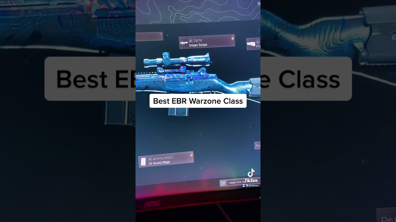 Best EBR-14 Warzone Class! 