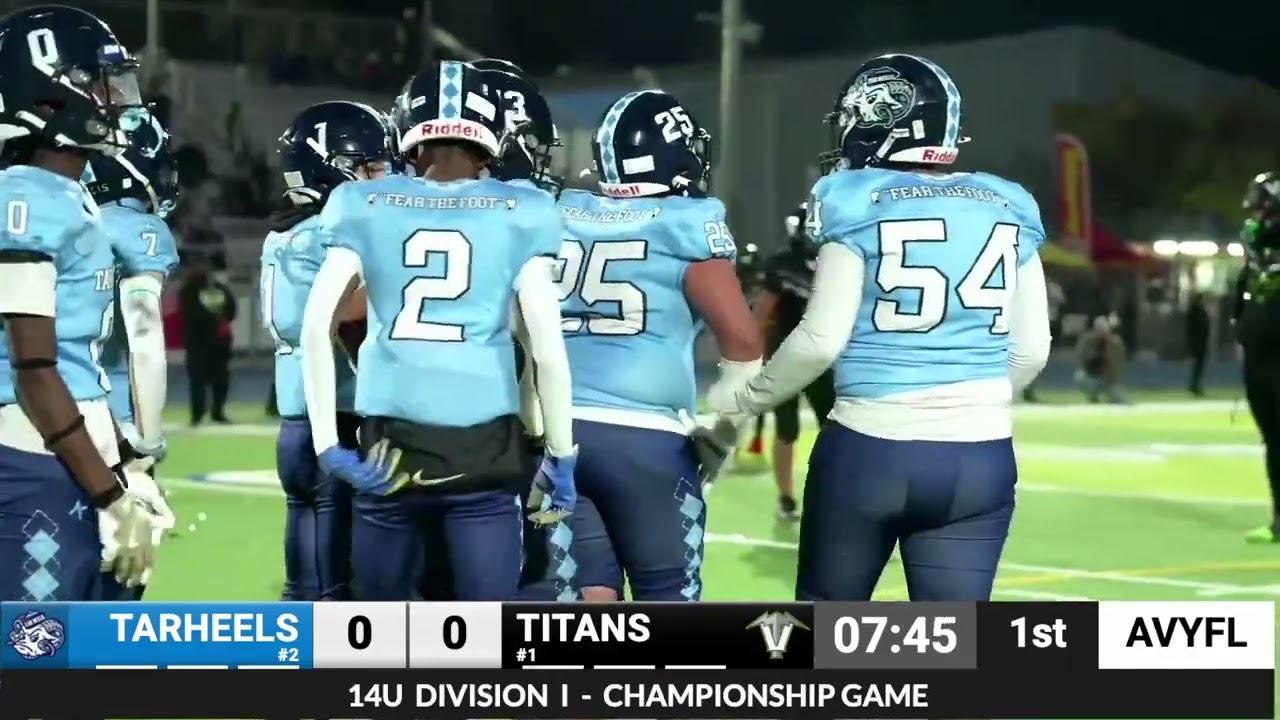 The 2025 AVYFL Senior Division I Championship Game