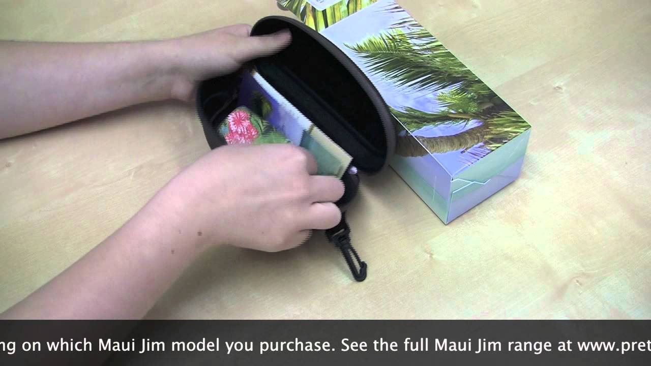 Maui Jim Sunglass Unboxing YouTube