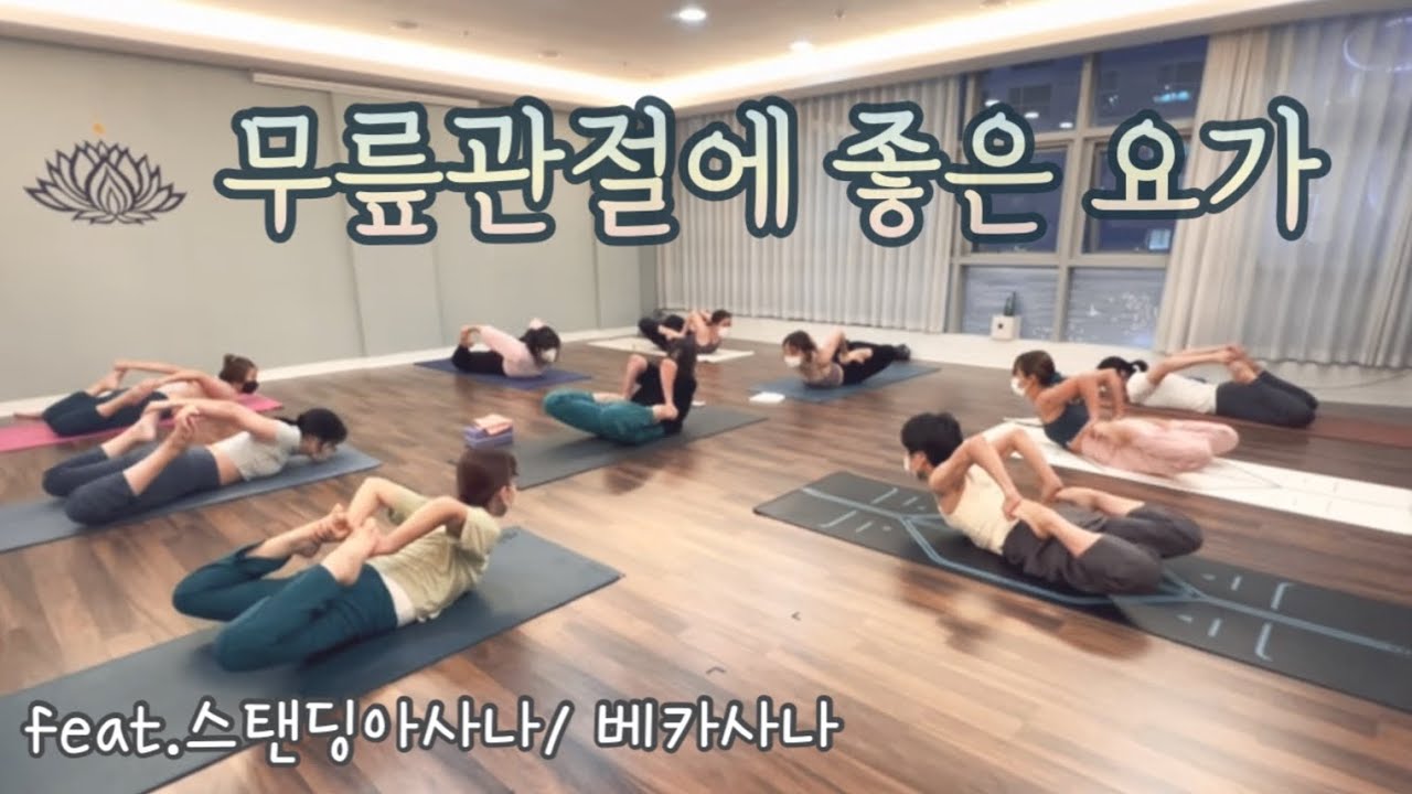 [엔젤요가] 다리가 튼튼해지고 건강해지는 하타요가 | 스탠딩시리즈 | 개구리자세 | 베카사나 | 요가맛집 | home yoga ...