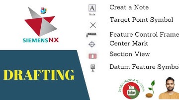 Siemens NX 10 Drafting : Tutorial 00 | NX10 Drafting Step by Step