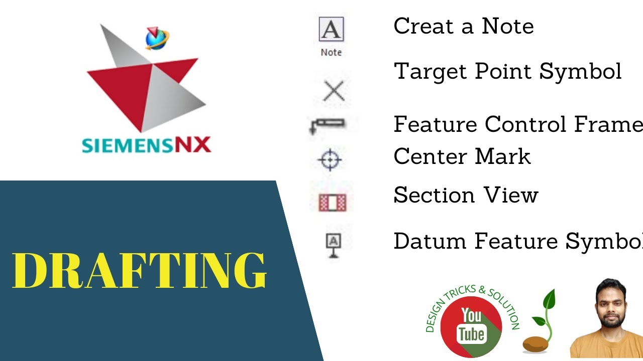 Siemens NX 10 Drafting : Tutorial 00 | NX10 Drafting Step by Step
