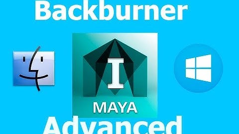 Maya Backburner on Mac to PC Farm Part I