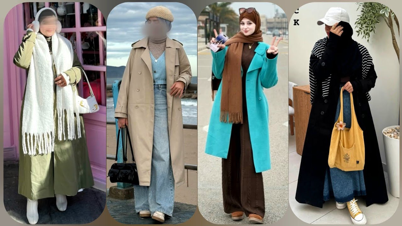 جديييد موضة شتاء 2026 للمحجبات🌦🎀 أروع تنسيقات لفصل الشتاء بأفكار جديدة وحصرية💯💛new hijab style 2026💫