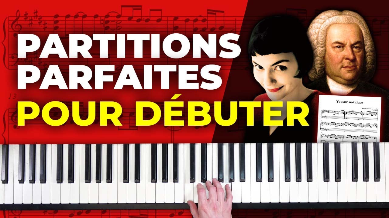 Les meilleures partitions de piano pour les débutants (les meilleurs  recueils et morceaux) 