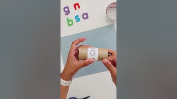 Hands-On Learning Fun: CVC Words with a Toilet Paper Roll