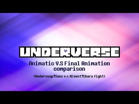 [UNDERVERSE 03 Part Two] ANIMATIC V.S FINAL SCENE COMPARISON