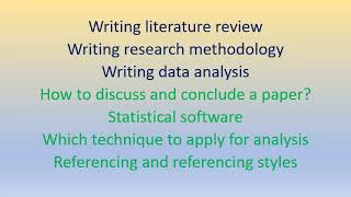 Research paper publications.....publish papers .....data analysis.....journal publications...
