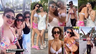 New Bffs Mouni Roy And Disha Patani Raise Temperature With Their Exy Bikni Avatars - Watch Video