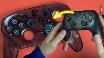 How to Take Apart and Clean Nintendo Switch Pro Controller TEARDOWN - In Depth Guide