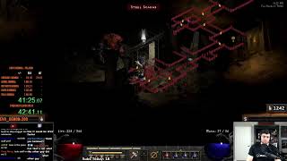 Diablo 2 - HELL HARDCORE PALADIN SPEEDRUN  !llamarpg !rpgdiscord