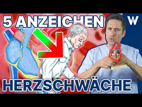 Herzschwäche: Treten diese