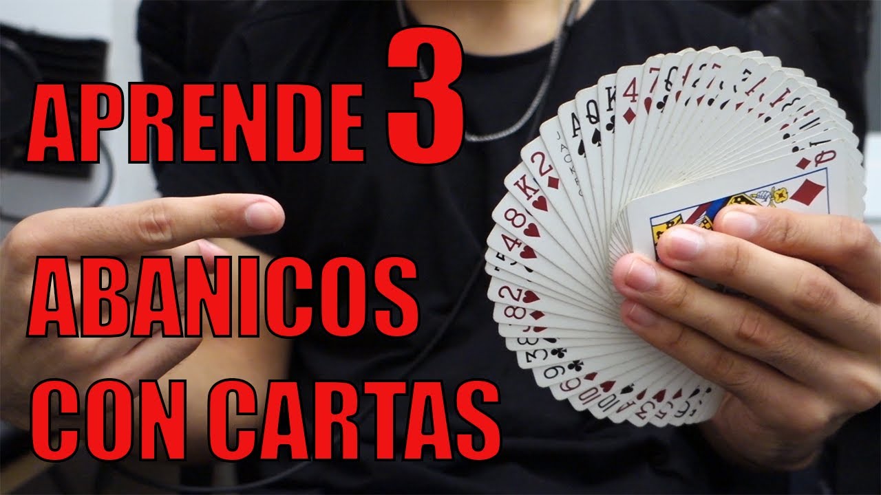 Aprende 3 Sencillos Abanicos con Cartas | Cardistry en Español